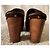 Ugg Zoccoli in camoscio marrone - vista 3