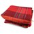 Hermès vintage plaid 100% woo Red Wool  ref.235834