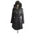 Ikks Coats, Outerwear Black Linen  ref.235913