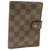 Louis Vuitton Agenda Cover Brown Cloth  ref.235938