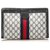 Pochette Gucci Grise GG Supreme Web Cuir Toile Veau façon poulain Tissu Multicolore  ref.236069