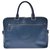 Porta-documentos de negócios Louis Vuitton Azul Couro  ref.236120