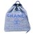 Chanel Drawstring Blue Tweed  ref.236175