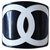 Chanel Bracelets Black White Resin  ref.236200