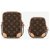 Louis Vuitton LV Paname Set Game On Marrone - vista 2