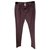 Chanel Pantalones, polainas Púrpura Algodón  ref.236370