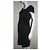 Escada Kleid Dunkelblau Viskose Marineblau - Ansicht 3
