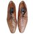 derbies A. Testoni p 40 in ostrich Light brown Exotic leather  ref.236388
