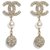 Chanel Earrings Gold hardware Metal  ref.236460