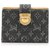 Louis Vuitton Black Monogram Denim Agenda PM Metal Cloth  ref.236560