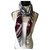 Hermès large cashmere & silk triangle Grey  ref.236674