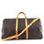 Louis Vuitton Keepall 60 Bandouliere Monogram Canvas Brown Leather  ref.236714