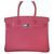 Birkin Hermès Azalea rosa Cuero  ref.236742