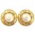 Chanel earring Golden Gold-plated  ref.236900