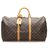 Louis Vuitton Keepall Monogram Brown 50 Cuir Toile Marron  ref.236925
