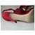 Sandalias Jimmy Choo de piel roja con cremallera - vista 6