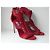 Sandalias Jimmy Choo de piel roja con cremallera - vista 7