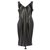 Christian Dior robe Black Leather  ref.237138