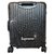 Rimowa X Supreme cabin size black aluminum limited edition suitcase, new condition! Metal  ref.237175
