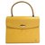 1995 Louis Vuitton Gelbe Epi Leder Malesherbes Tasche  ref.237188