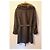 No Name Lamm-Shearling-Mantel mit Fuchskragen - Ansicht 2