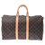 Louis Vuitton Keepall 45 Marrom Lona  ref.237358