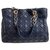 Dior Soft DIOR Navy blue Leather  ref.237406