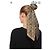 Burberry FOULARD CAPELLI MONOGRAMMA MARRONE - vista 10