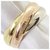 Cartier-Ring Golden Vergoldet  ref.237694