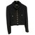 Chanel Jackets Black Gold hardware Wool  ref.237935