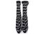 Botas de crepe Balenciaga Black Knife em Jersey Preto Branco Couro Bezerro-como bezerro Pano  ref.238035