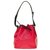 Noe Louis Vuitton Petit Noé two-tone handbag in red & black epi leather, garniture en métal doré  ref.238068