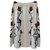 Chanel Cashmere Paris-Salzburg Skirt Sz 40 Branco Casimira  ref.238158