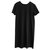Chanel SS18 T-Shirt Kleid Schwarz Baumwolle  ref.238192