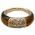 Van Cleef & Arpels Van Cleef ring and Arpels "Philippine" in yellow gold, upperr eye and diamonds.  ref.238308