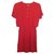 Calvin Klein Robes Viscose Rouge  ref.238314