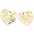 Yves Saint Laurent Earrings Golden Silver  ref.238349
