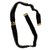 Dior Necklaces Black Golden Steel Cloth  ref.238360