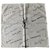 Yves Saint Laurent Sciarpe di seta Nero Bianco sporco Cotone  ref.238365