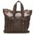 Chanel Brown 8 Knots Lambskin Tote Bag Dark brown Leather  ref.238472