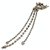 Saint Laurent Earrings Silvery Metal  ref.238668