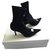 Dior Ankle Boots Black Suede  ref.238675