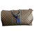 Keepall Louis Vuitton Travel bag Brown Cloth  ref.238707