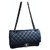 Timeless Chanel Handtaschen Marineblau Leder  ref.238711