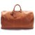 Louis Vuitton Keepall 60 Brown Leather  ref.238721