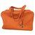 Hermès Sac Victoria II Cuir Orange  ref.238732