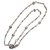 Chanel Collares largos Plata Metal  ref.238765