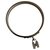 Hermès Bracelets Black Silvery Metal  ref.238818