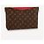 Louis Vuitton Beauty case LV Pallas Marrone - vista 4