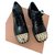 Zapatos derby Miu Miu Negro Cuero  ref.239004